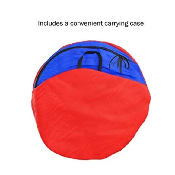 NWT- Hey! Play! 100" x 100" Indoor Outdoor Pop-Up Play Tunnel Kids Cats Dogs Pet - Picture 5 of 10